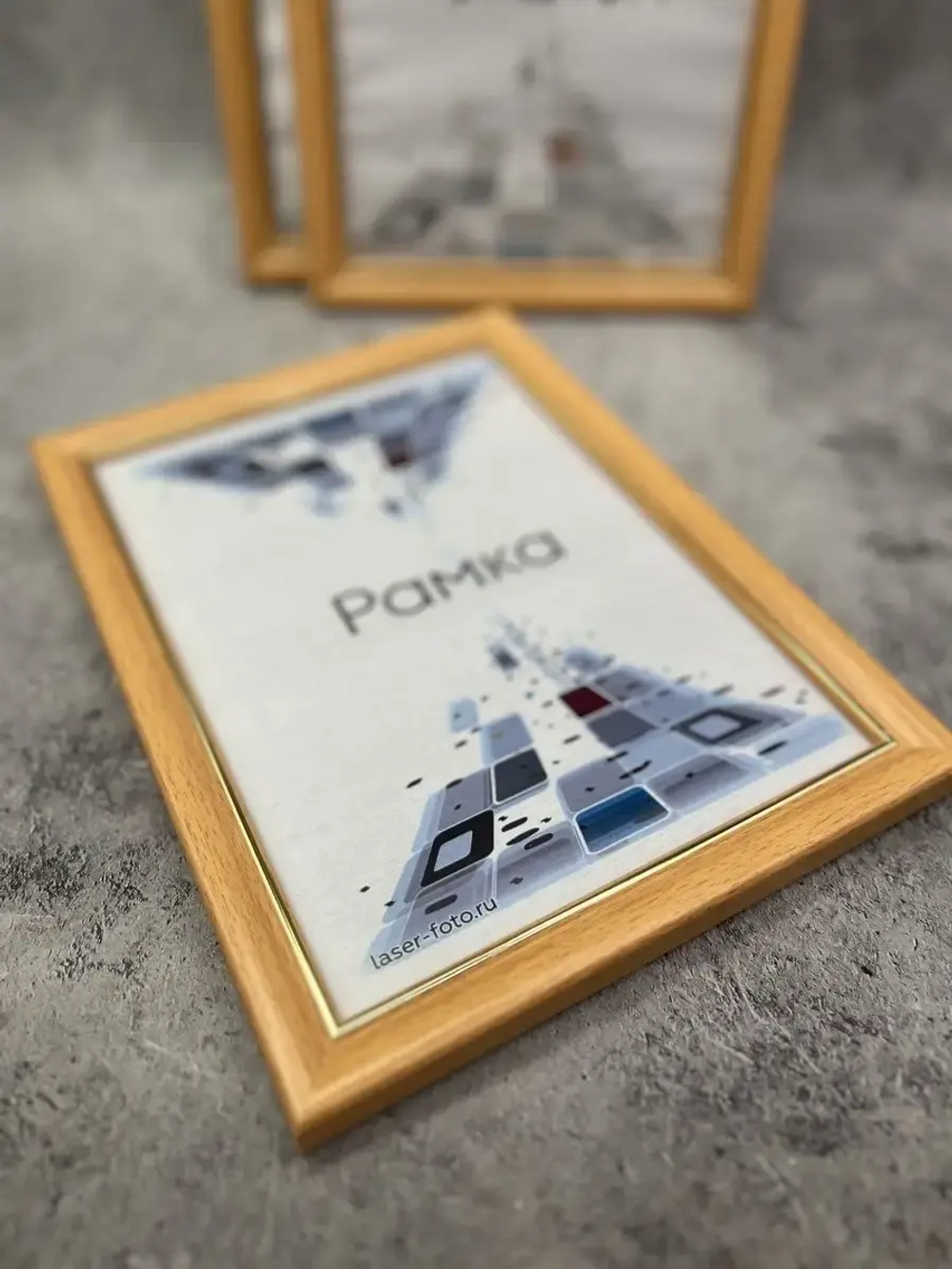 Фоторамка 21х30см (А4) набор 3шт