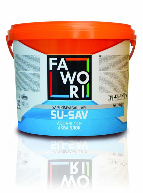ГРУНТОВКА ГИДРОИЗОЛЯЦИОННЫЙ SU-SAV АКВА БЛОК 20КГ