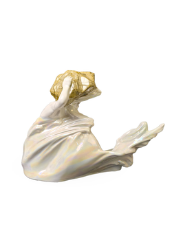 Фарфоровая статуэтка "Байкал и Ангара" Хайта