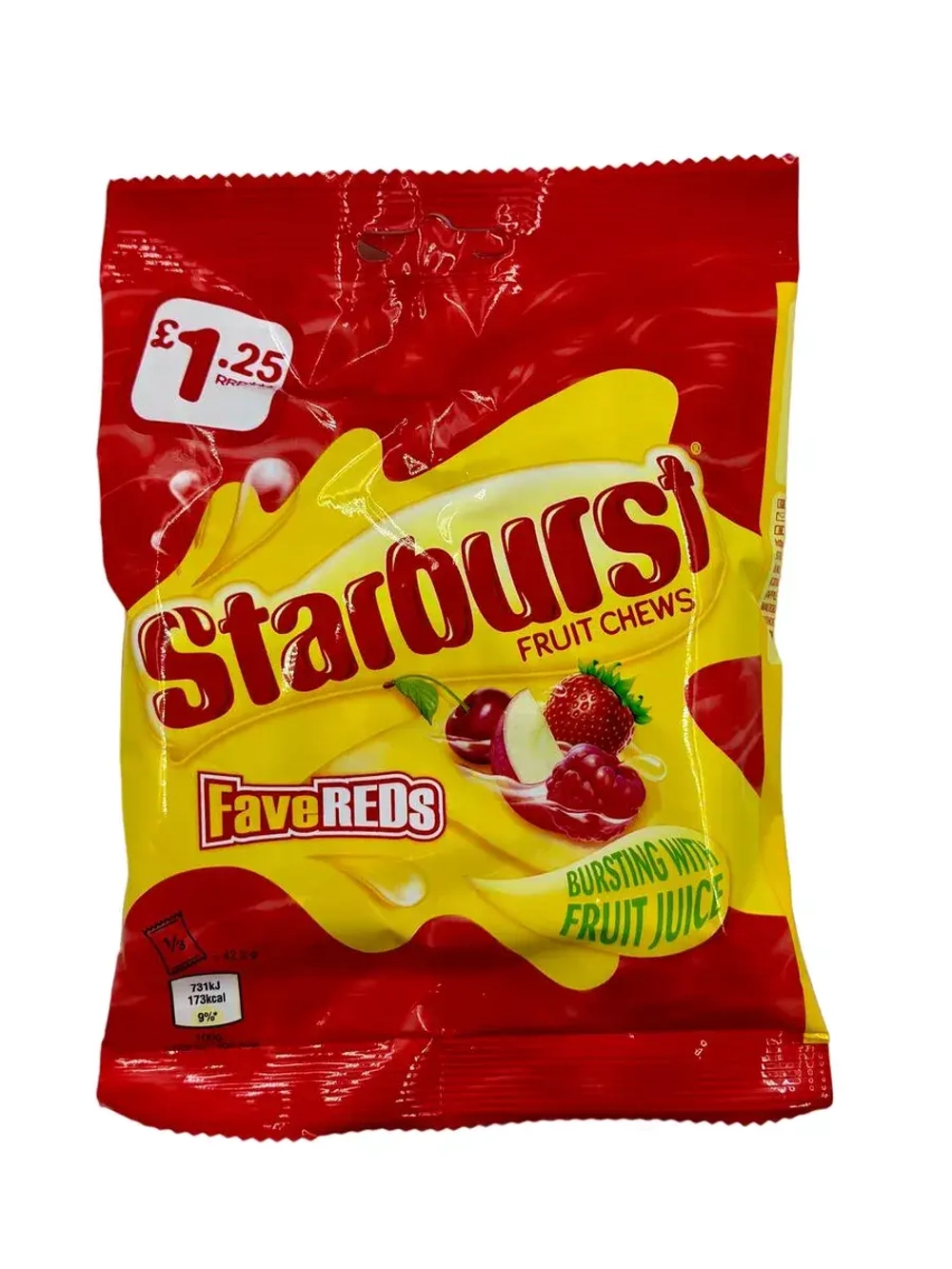 Жевательные конфеты Старбарст фруктовый микс 127 гр