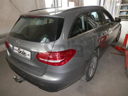 Фаркоп оцинкованный Galia M141C для Mercedes C-Class 2014-(паспорт и сертификат в комплекте)(без электрики)
