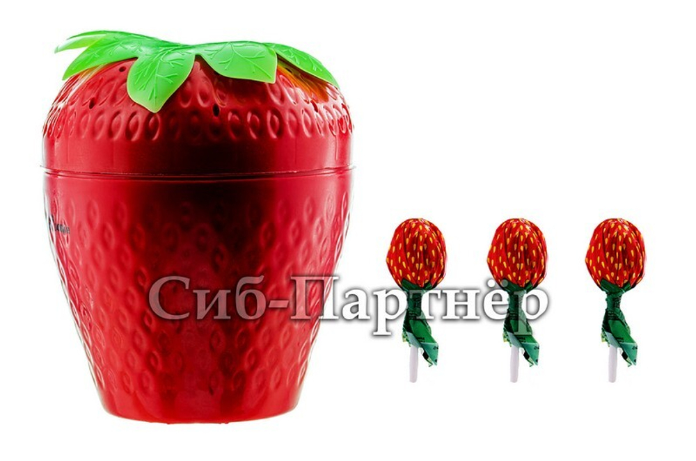 Карам. "Strawberry" Клубн. в клубн. (14гр*100шт*6бл)
