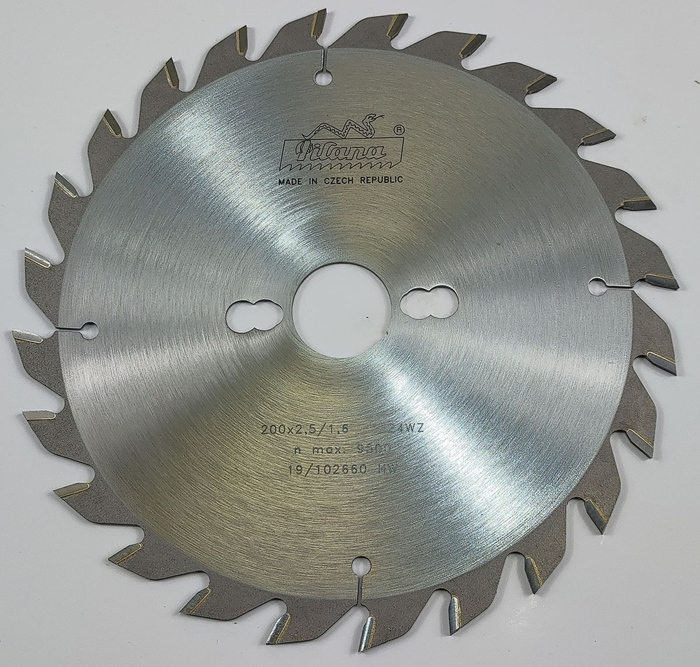 Пила дисковая TCT "Pilana" 200x2.5/1.6x30 z24 81-26 WZ