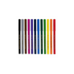 Фломастеры 12цв. CENTROPEN "Colour World", круглые, смываемые, 7550/12TP, 7 7550 1284