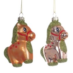 GAEM Украшение новогоднее "Лошадка", L7 W3,5 H9,5 см, 2в.