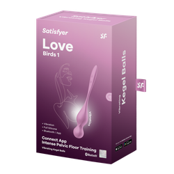 Вагинальные шарики Satisfyer Love Birds 1, розовый