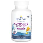 Nordic Naturals, Complete Omega Junior, для детей от 6 лет, со вкусом лимона, 180 мини-капсул
