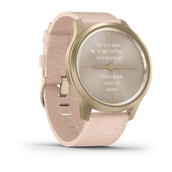 Умные часы Garmin Vívomove Style Champagne - Dust Rose, Fabric 010-02240-22