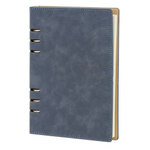 Ежедневник Basir, формат А5, материал-кожезаменитель, серый цвет, 100 листов, размер 17*23 см