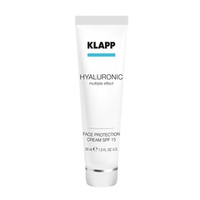 Солнцезащитный крем для лица SPF15 Klapp Hyaluronic Face Protection Cream 30мл