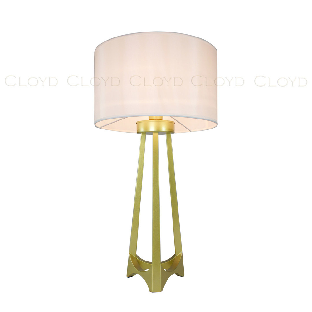 Настольная лампа Cloyd TOTEM T1 / выс. 68 см - латунь (арт.30089)