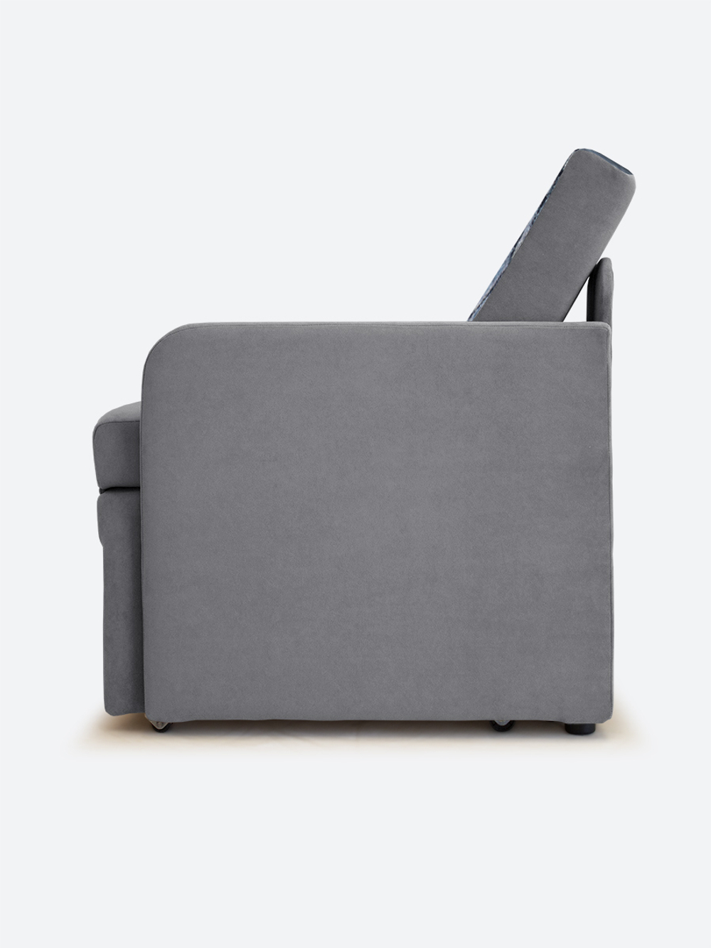 Кресло-кровать "Миник" с подлокотниками Desert Light Grey купон Тигр