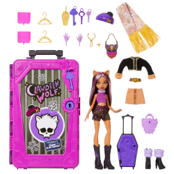 Mattel JMG65 — Кукла Monster High Клодин Вульф Страшные секреты Жуткие каникулы JMG65 — фото 5