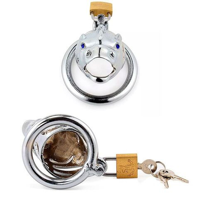 Серебристый сувенирный пояс верности в виде дракона (Цвет: серебристый)