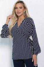 Блуза Совершенство линий (синяя) Б11451 LT Collection