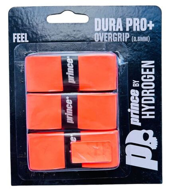 Теннисные намотки Prince by Hydrogen Dura Pro+ 3P - Оранжевый