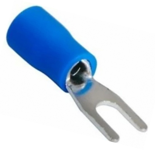 Наконечник вилочный изолированный d3.2мм 1.5-2.5мм (НВи 2.5-3) синий Rexant 08-0131