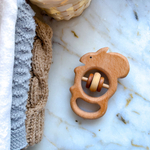 Деревянная погремушка Белочка euro Леснушки