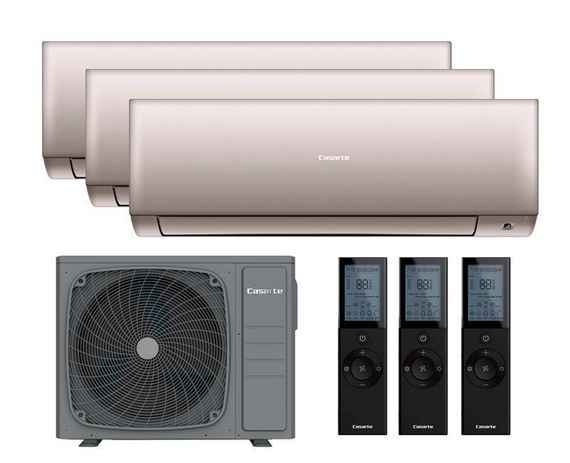 Мульти сплит-система Casarte 3 x CAS25CX1/R3-G / 3U70CM1/R3
