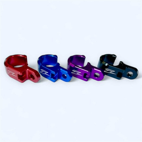 GUIDE, FR. BRAKE HOSE. ALUMINUM. Honda CRF250-300