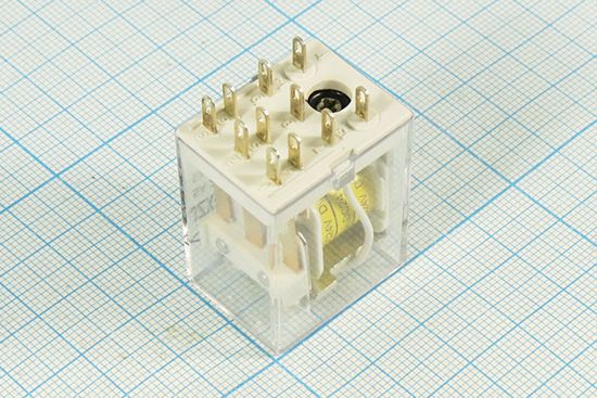 Реле электромагнитное HJQ-22F-3Z-220VAC ( 3 группы )