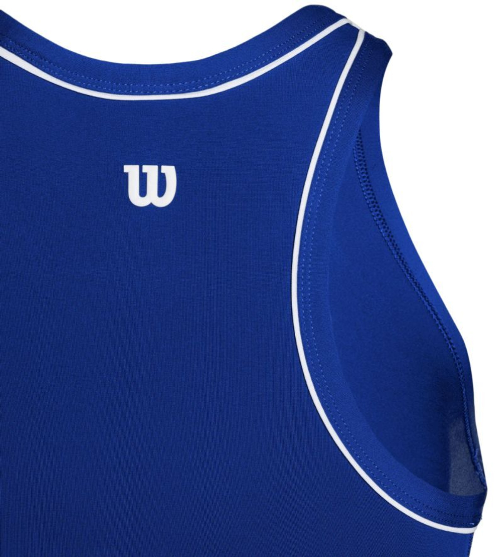 Женский топ теннисный Wilson Team Tank Top - небесный