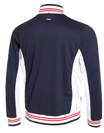 Мужская теннисная кофта Fila Björn - navy/white