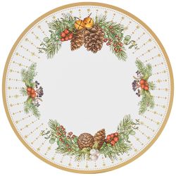 НАБОР ПОДСТАНОВОЧНЫХ САЛФЕТОК "CELEBRATION" ИЗ 4 ШТ., ДИАМЕТР=38 СМ