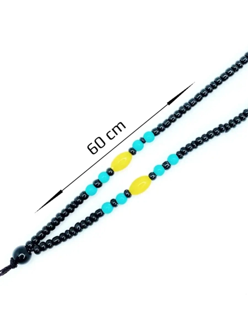 Бусы с подвесным шнурком