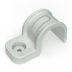 Крепеж-скоба односторонняя для п/м серая d25 мм (Промрукав)