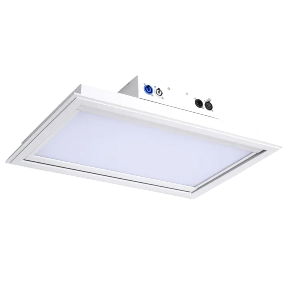 Embedded Electric Flip LED Tricolor Light 200W — встраиваемый поворотный триколор 3000–6000K