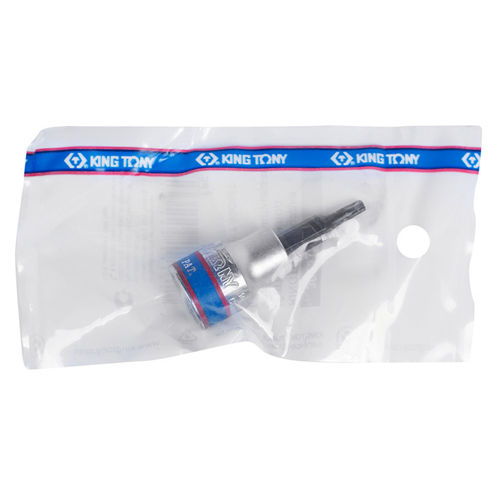 KING TONY (302315) Насадка (бита) торцевая 3/8", L = 50 мм, TORX, T15