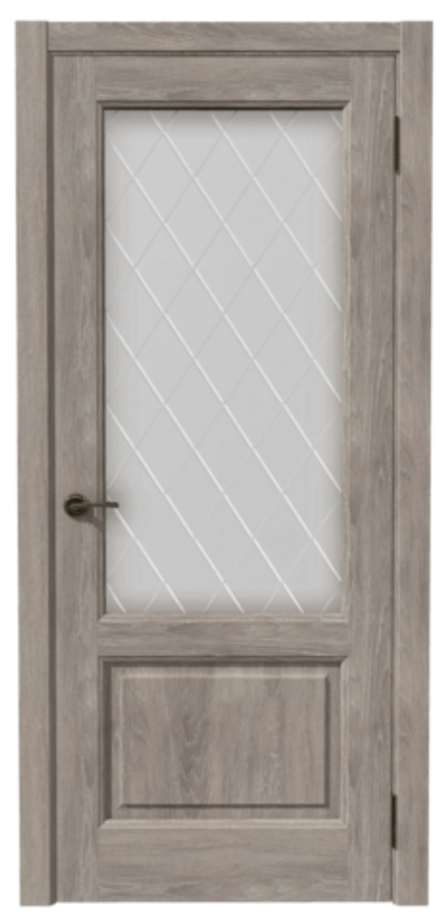 Межкомнатные двери СИМФОНИЯ Лира ПО, Дуб скандинавский