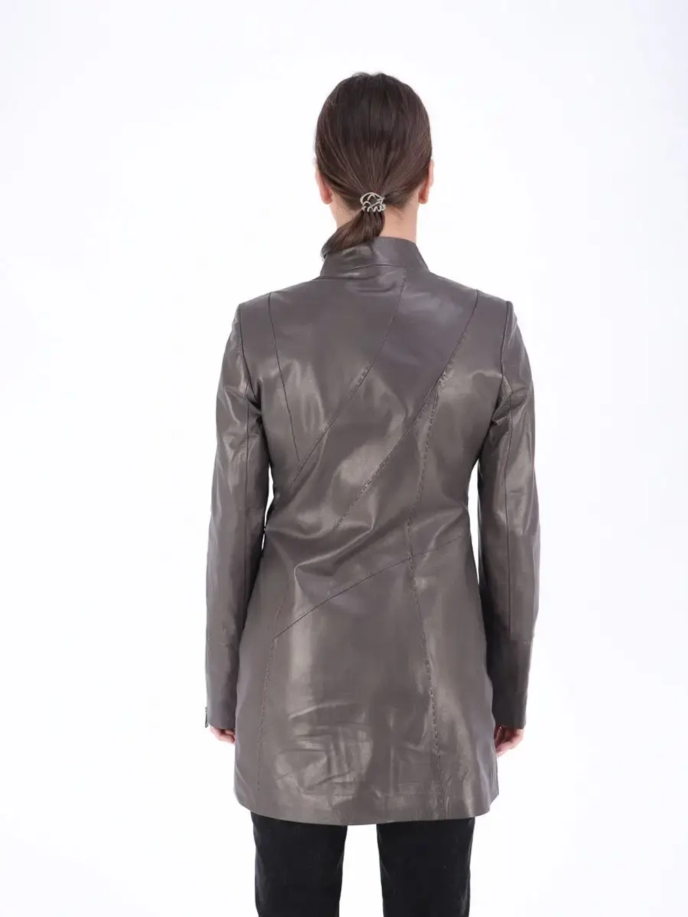 Плащ женский натуральная кожа, Турция