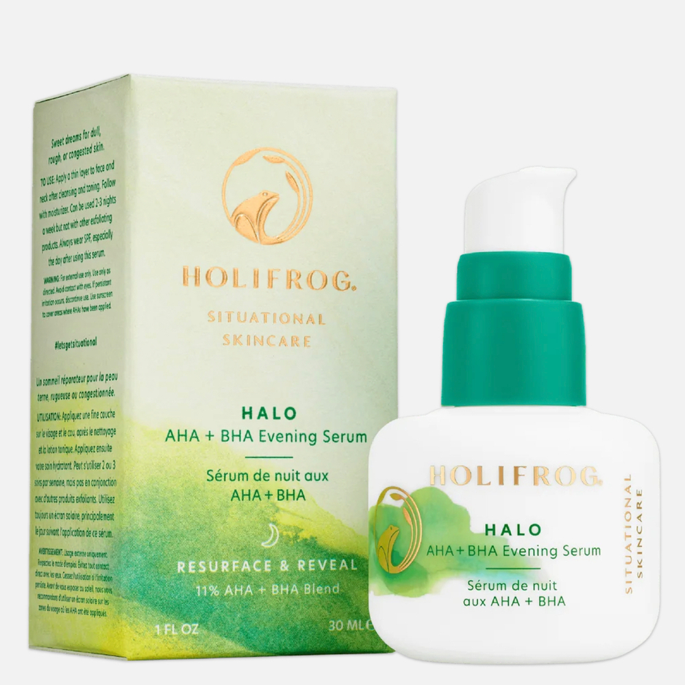 HOLIFROG Halo AHA + BHA Evening Serum Ночная сыворотка с кислотами, 30 мл