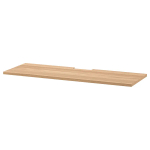 Верхняя панель - IKEA BESTÅ/BESTA, 120x42 см, коричневый, Беста/Бесто ИКЕА