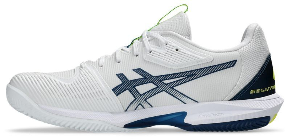 Теннисные кроссовки Asics Solution Speed FF 3 Clay - white/mako blue