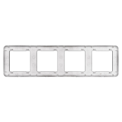 Рамка пластиковая FRM-VERSA-PL-4-BK (Arlight, -) 045188