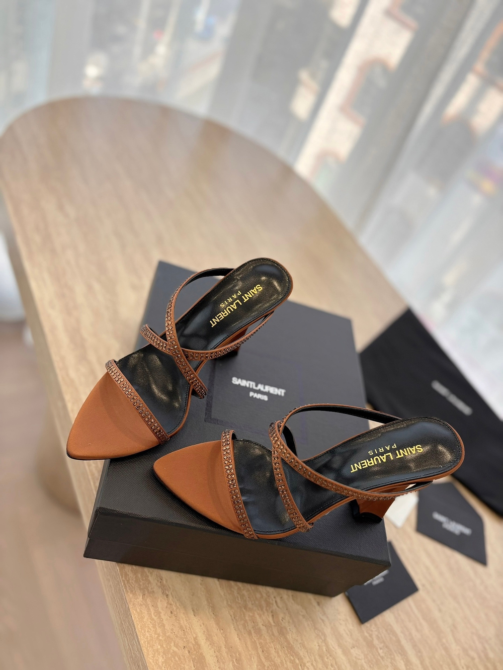 Saint Laurent Mules