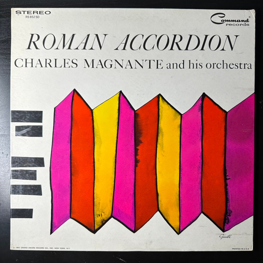 Charles Magnante And His Orchestra ‎– Roman Accordion (США 1963г.)