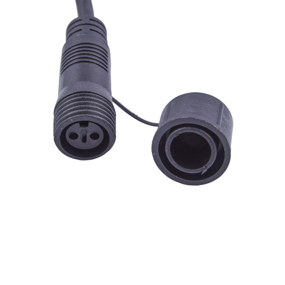 UCX-F90 T20-2M-BK Провод-шина для гирлянд серии F90PRO. 2м. 20 Т-коннекторов. шаг 10см. Статика-мерцание. IP67. Черный. TM Uniel