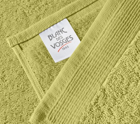 Полотенце UNI LICHEN Blanc des Vosges 55x110 Зеленый