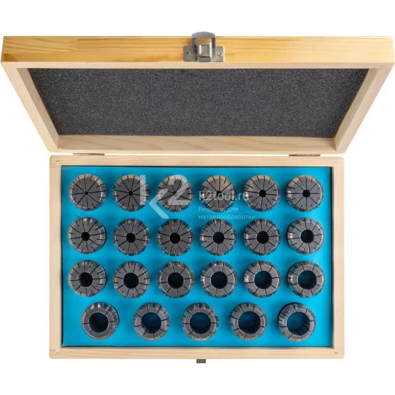 Набор цанг OCM ER40 4-26 мм, 23 шт.