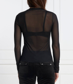 Блузка RAHEEM SCATTER DIAMANTE LS Juicy Couture - черный(JCBCT223806)