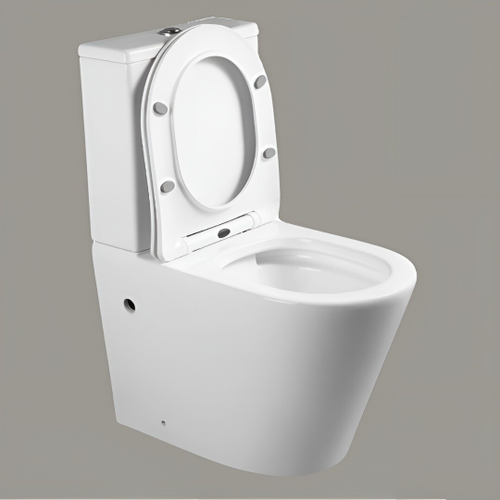 Унитаз SELLA GW напольный безободковый сиденье быстросъемное с микролифтом Ceruttispa (605х370х800)