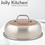 Мантоварка-пароварка Jolly Kitchen три яруса, диаметр 28 см, нержавеющая сталь