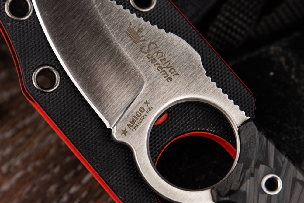 Шейный нож Amigo X CPM S35VN Satin