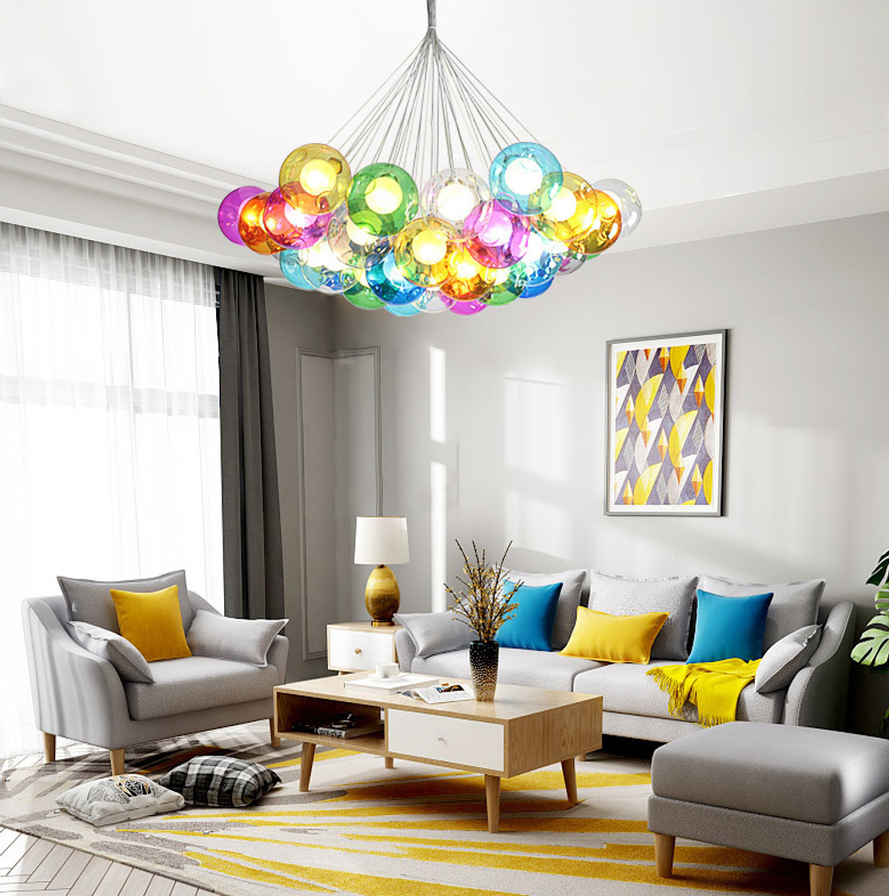 Pendant design lamp  28.16 by Bocci (Multicolored)