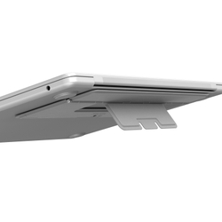 Тонкая складная подставка серого цвета от Nillkin для ноутбука, серия DualWing Adhesive Laptop Stand