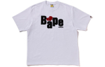 A Bathing Ape Bathing Ape Heart Ape Head Cotton Футболка